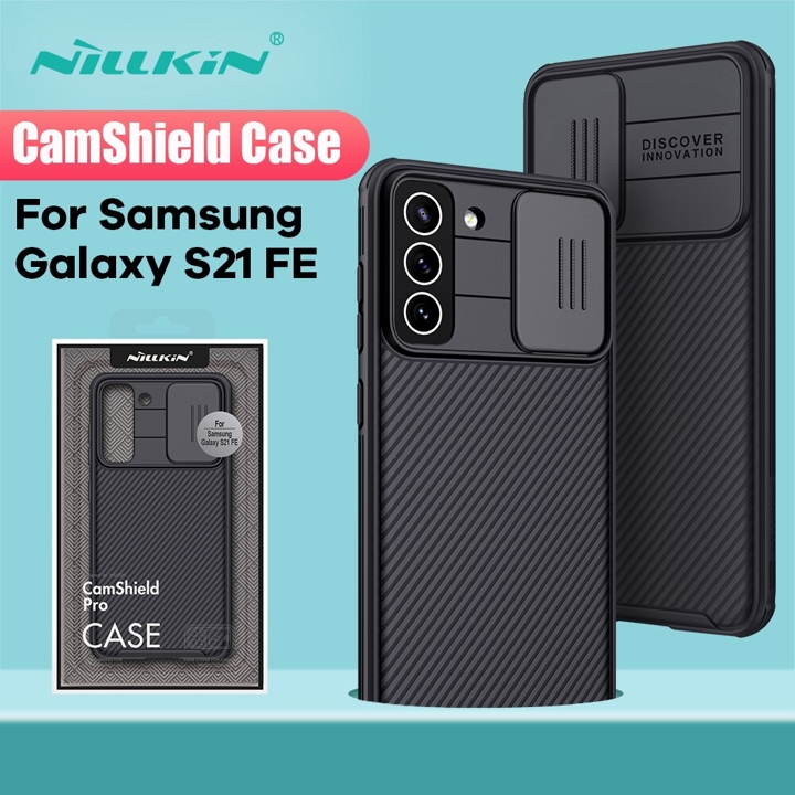Ốp lưng dành cho Samsung S21 FE Camshield Pro chống sốc - Hàng nhập khẩu Nillkin