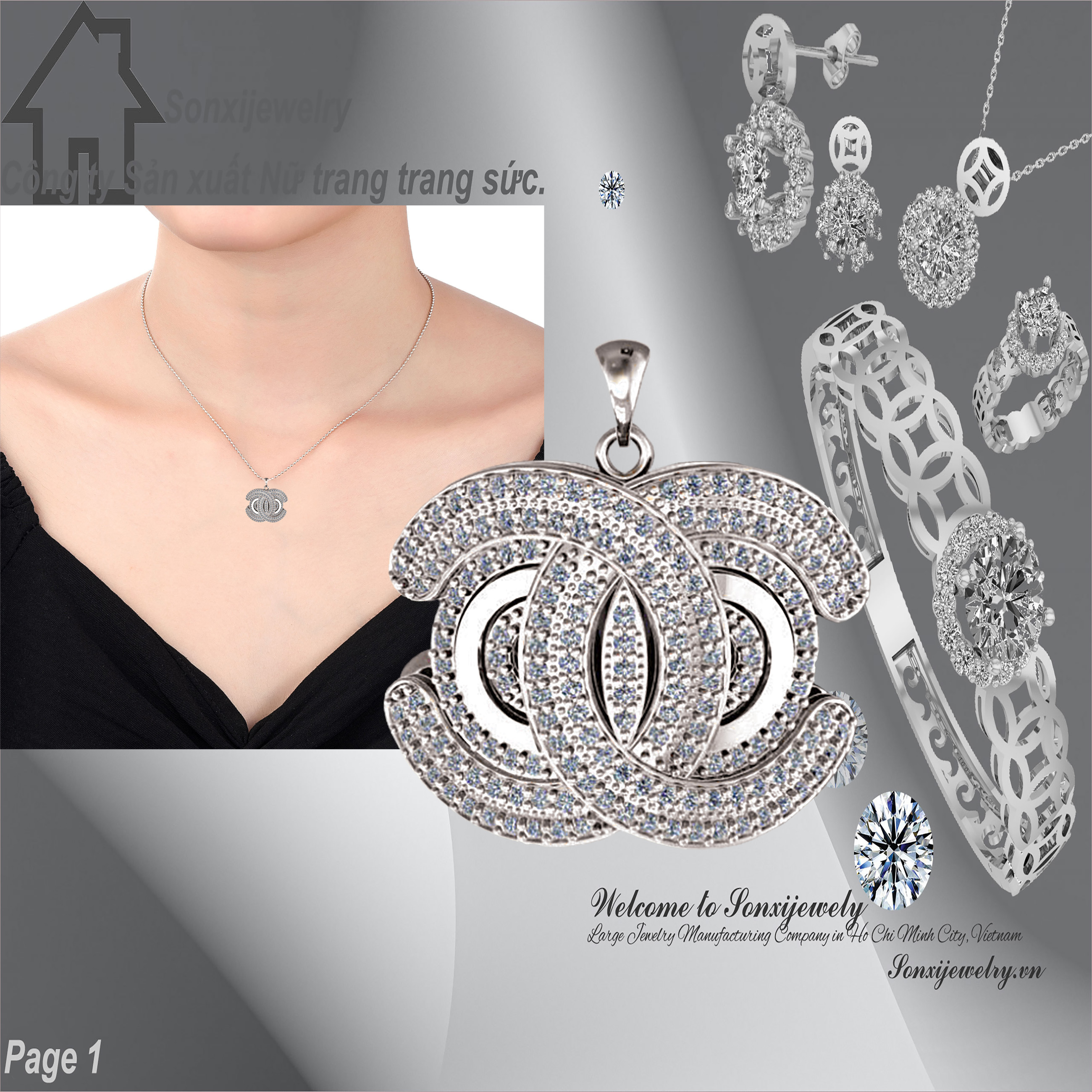 MẶT DÂY CHUYỀN HOT MẪU ĐẸP 3509