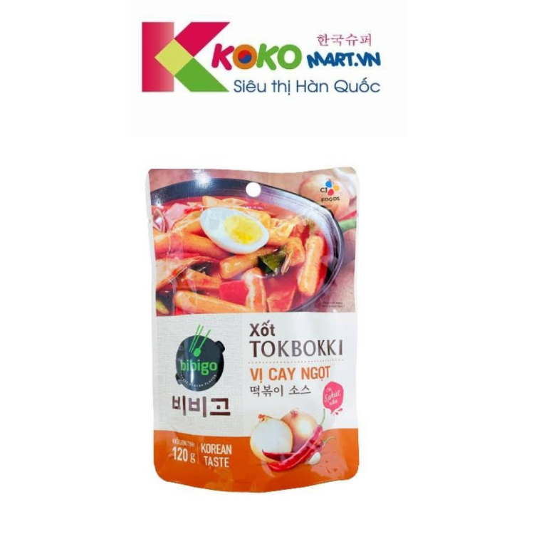 Sốt nấu Tokbokki vị cay ngọt 120g