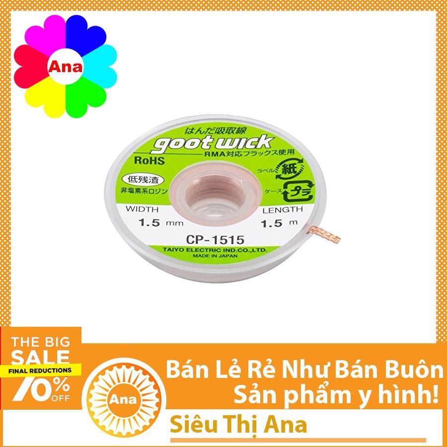 Dây Thấm Hút Thiếc Chì Goot CP-1515