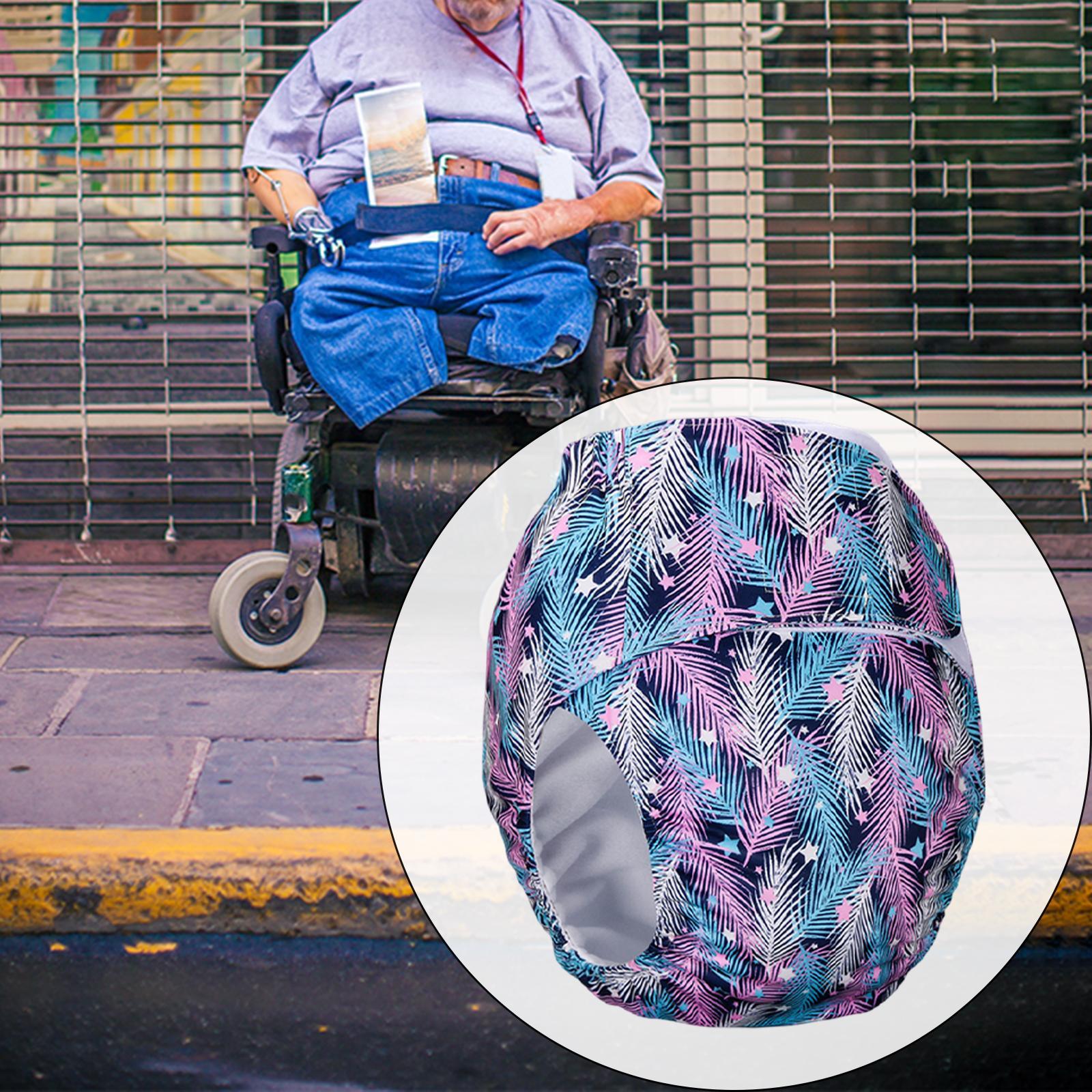 Adjustable Adult Cloth Diaper Washable Portable for Women Men Disabled