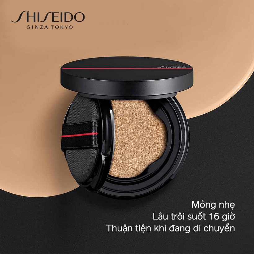 Phấn nước Shiseido Synchro Skin Self-Refreshing Cushion Refill(+ Case) 13g