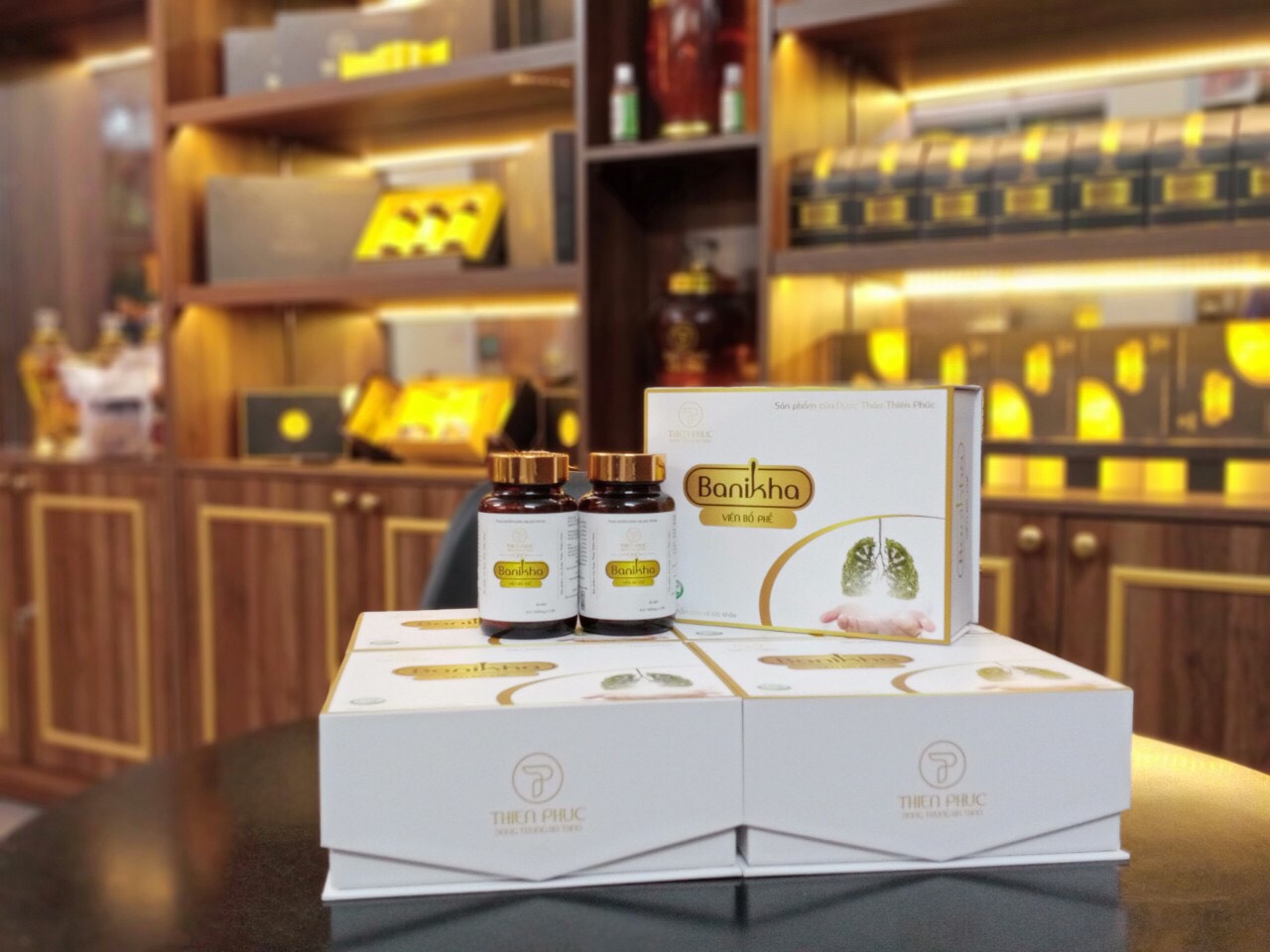 Viên Bổ Phế Đông Trùng Hạ Thảo Banikha chính hãng Thiên Phúc