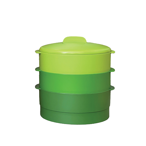 Xửng Hấp Tupperware 3 Tầng Steam It Xanh Lá