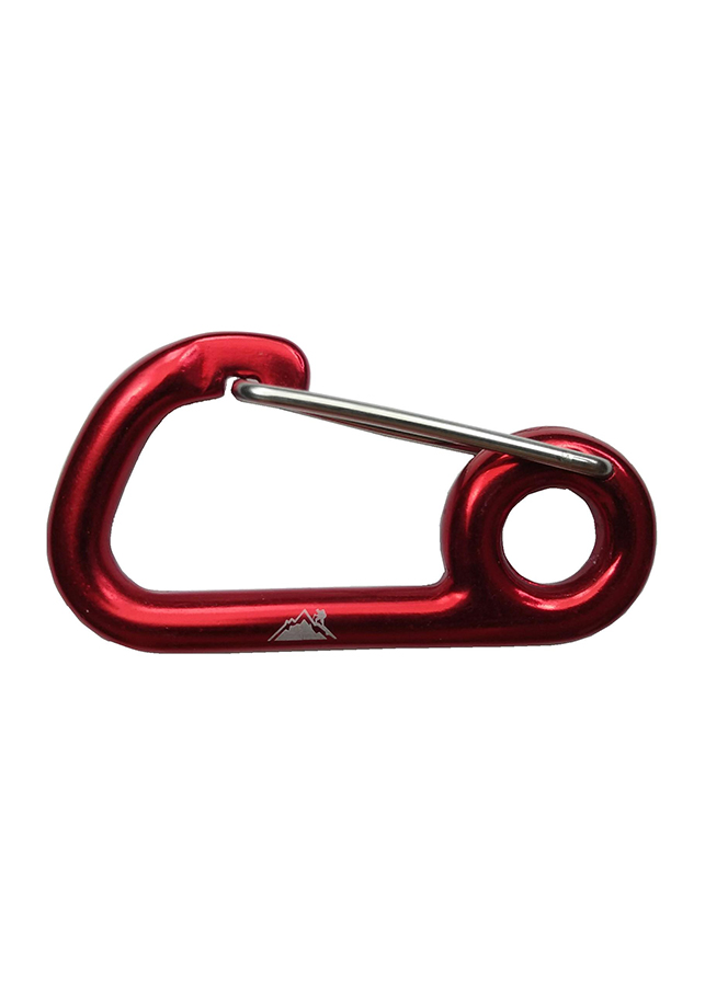 Combo 5 móc khóa đa năng đi phượt Carabiner chữ D - Alayna