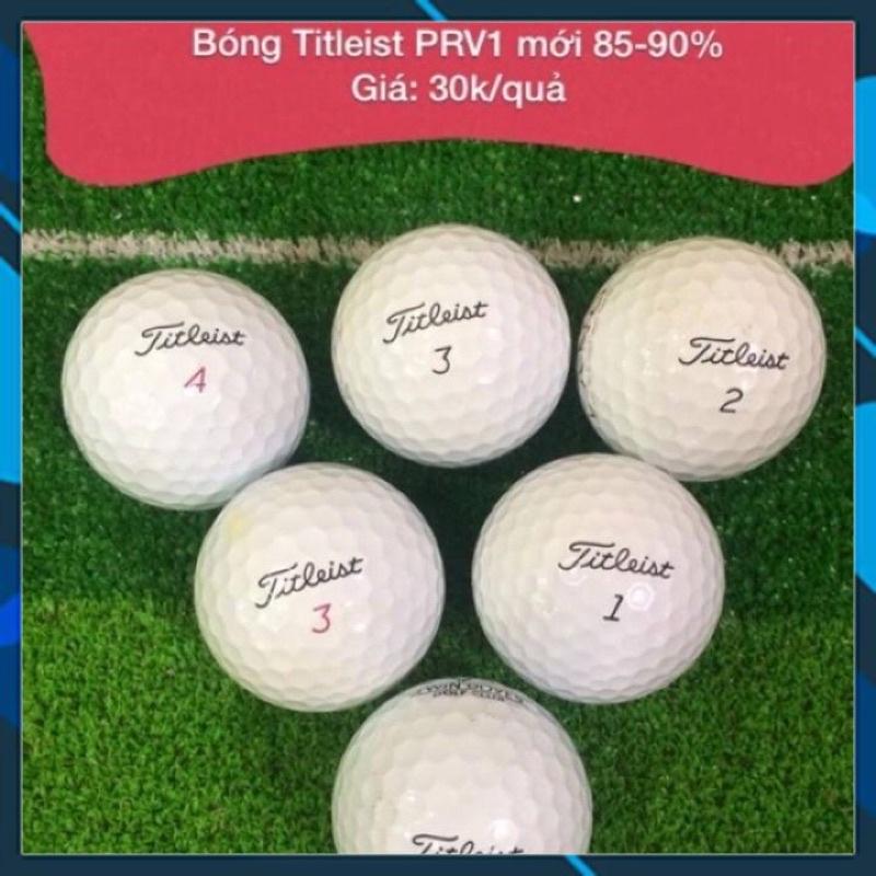 combo 10 quả bóng golf titliestt prov1 mới 90%