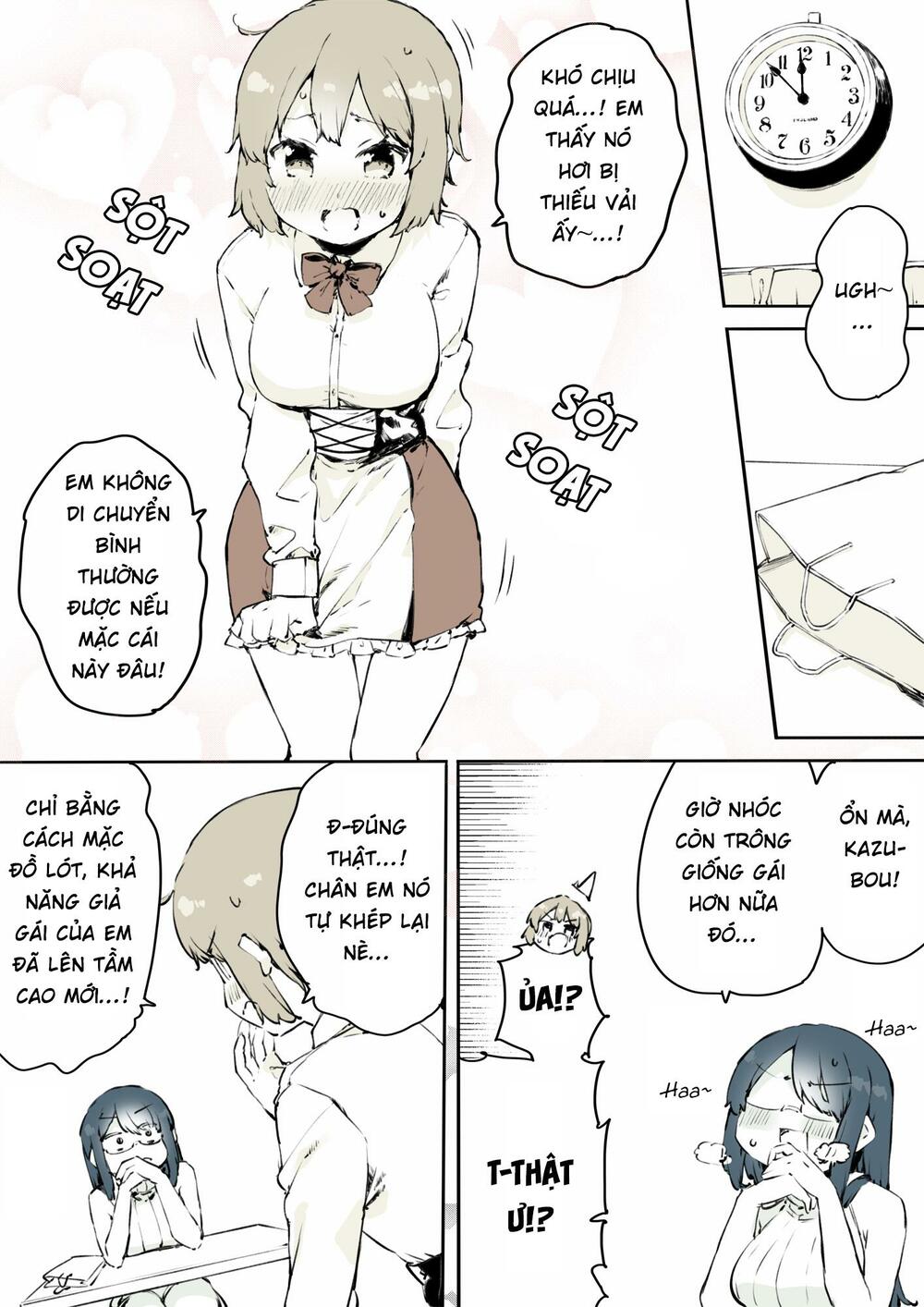 mình không thể ngừng crossdress được... chapter 18 3