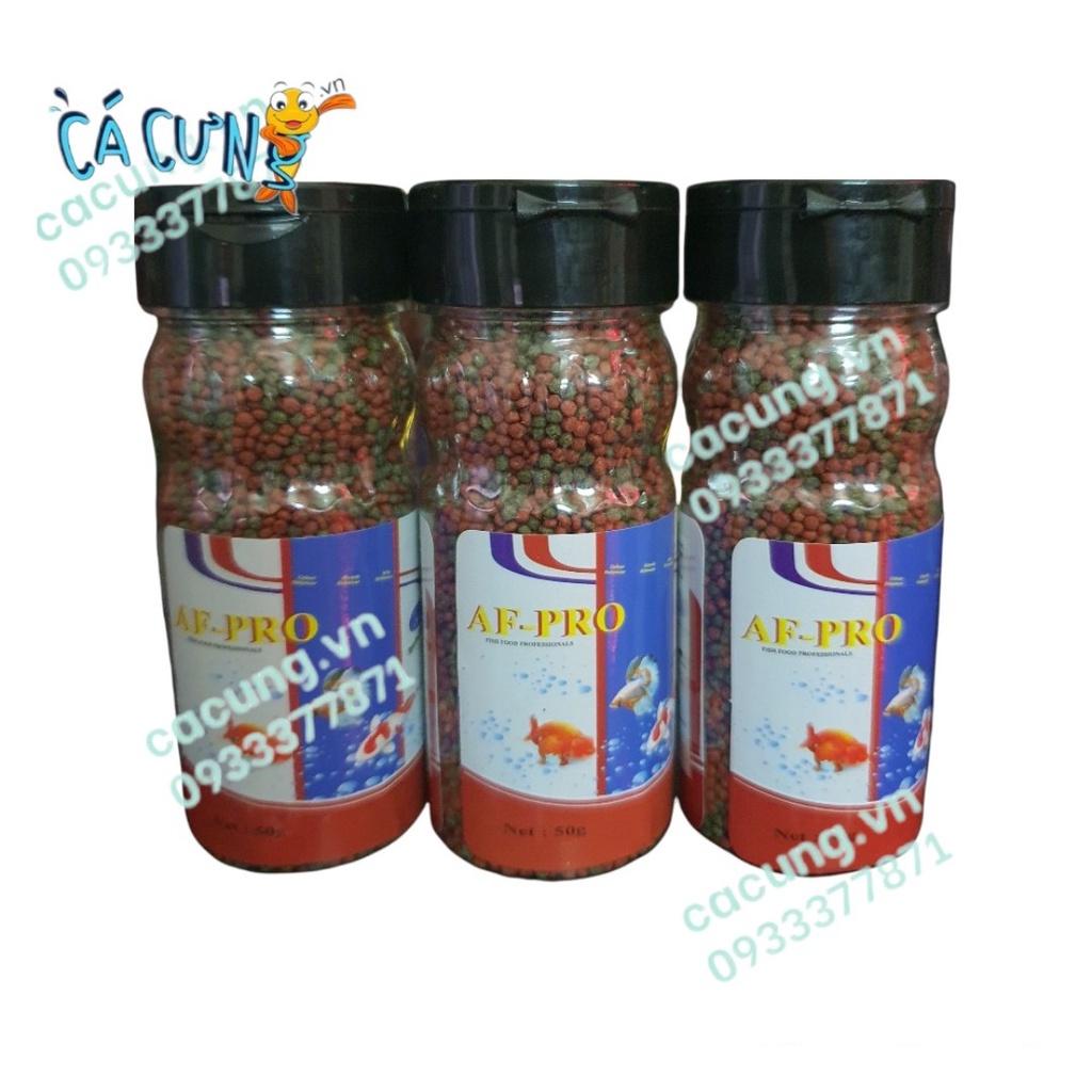 Thức Ăn Cá AF-PRO 50g - Thức Ăn Nổi Cho Cá Cảnh