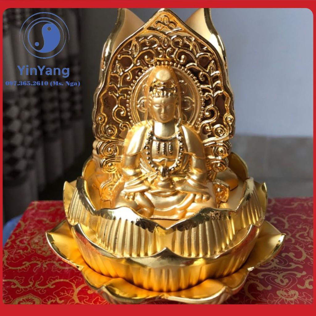 Tượng Phật Như Lai - Di Lặc - Quan Âm 3 Mặt Để Xe Hơi Ô Tô cao cấp, chất lượng