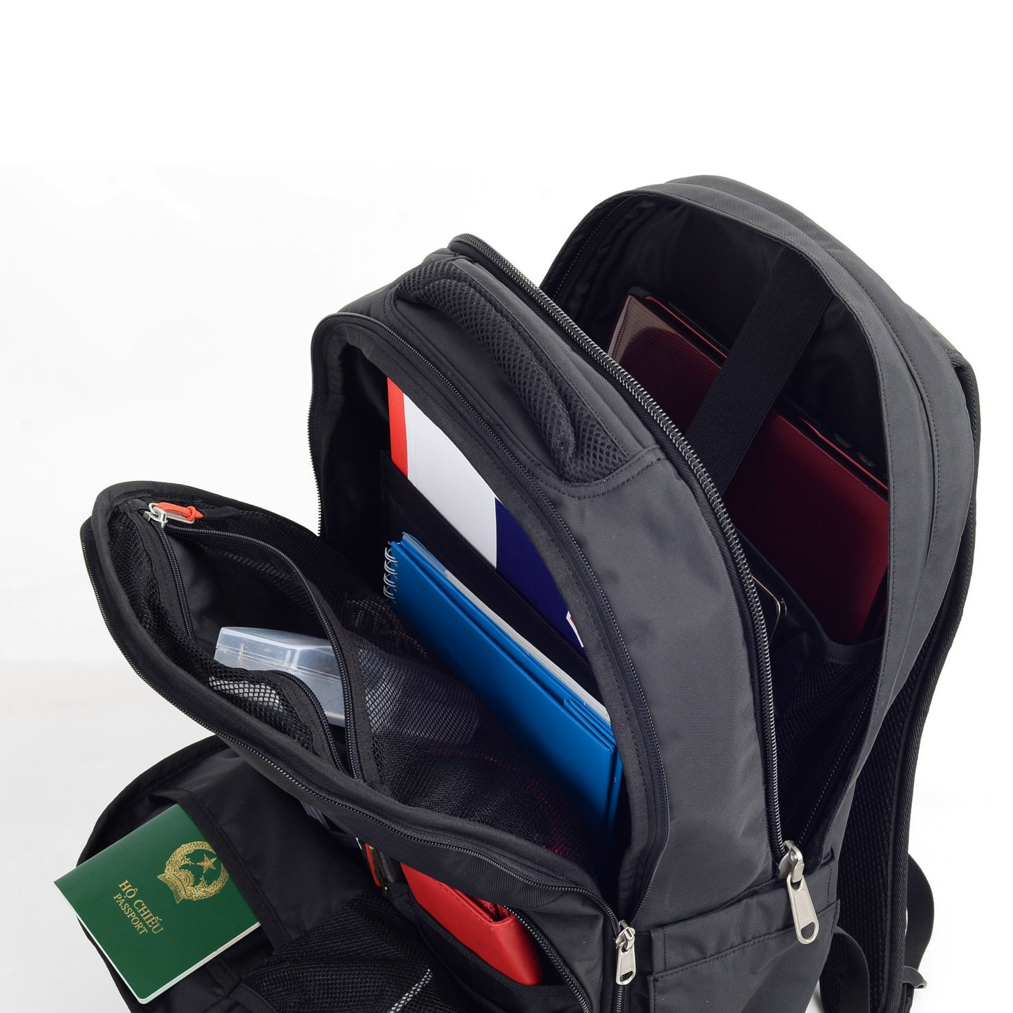 Ba lô LUGBRO  BUSINESS i17 (Đen)