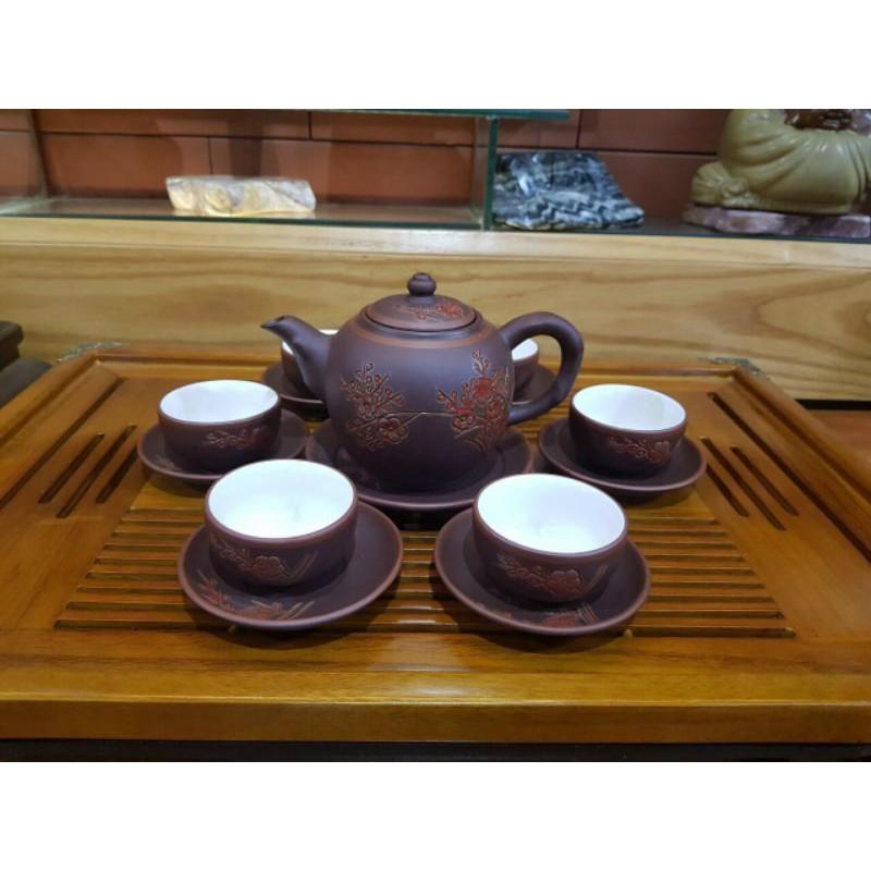 Bộ ấm trà tử sa