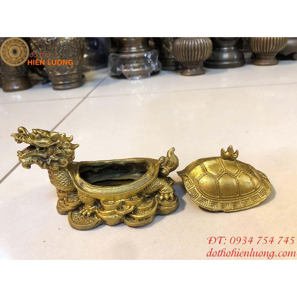 Long Quy Nắp Mai Mở-Rùa Đầu Rồng