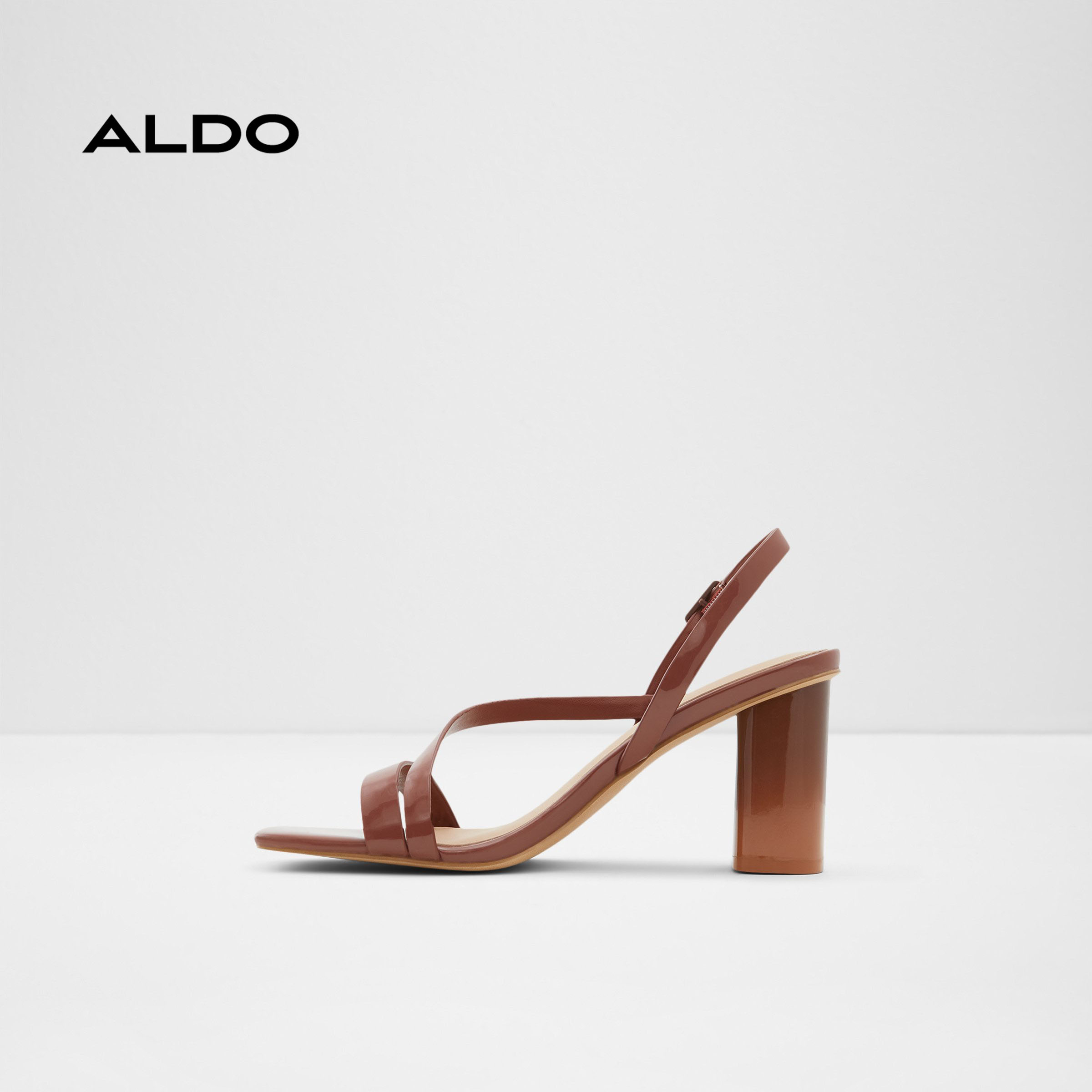 Giày sandals cao gót nữ gót vuông ALDO ADIEMWEN