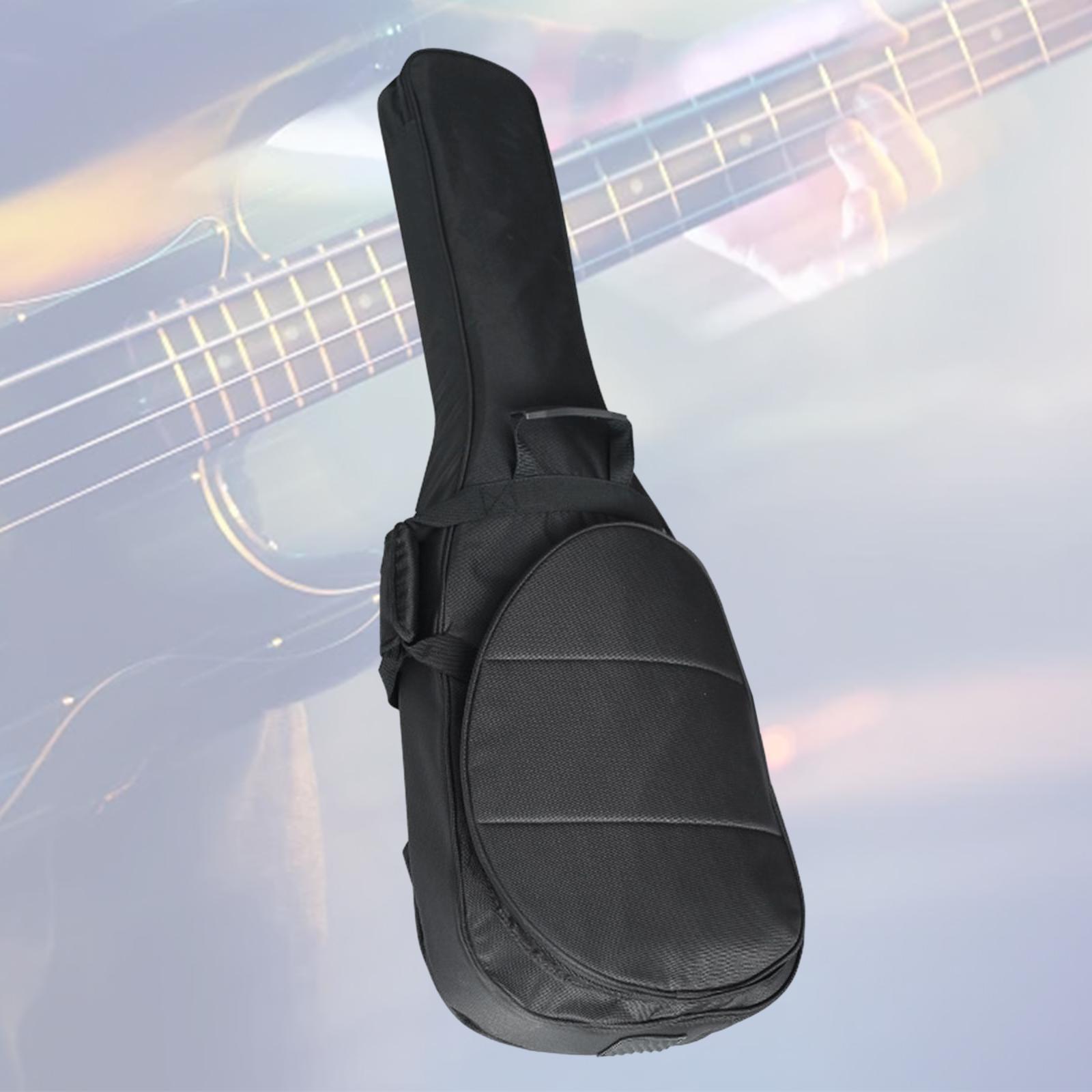 Electric Guitar Bag Oxford Cloth Gig Bag Scratch Resistant Sturdy Zipper