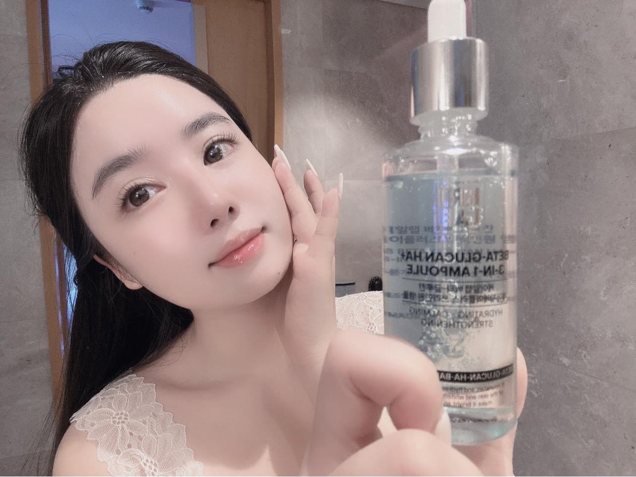 Serum beta glucan bakuchiol HA+ B5 Kr. Lab kem nước dưỡng trắng lọ 50ml hạn 2026 bản mới nhất có B5