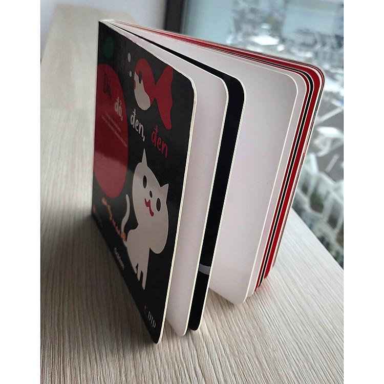 Sách Đỏ, đỏ, đen, đen - Mình cùng vui chơi nhé!