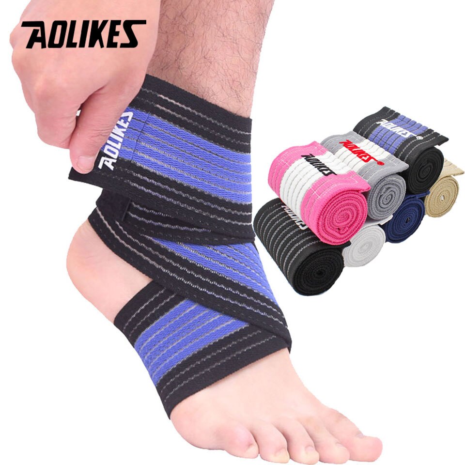 Bộ 2 quấn bảo vệ mắt cá chân AOLIKES A-1520 Sport Ankle Support