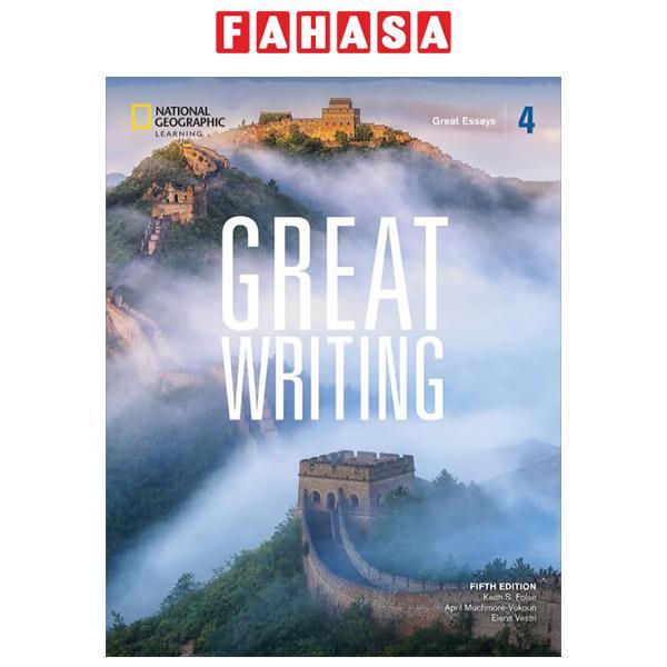 Great Writing 4 - Student's Book + Spark Sticker (5th Edition)