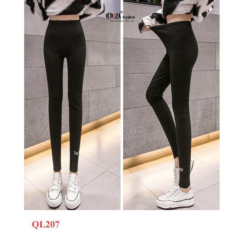 Quần legging cạp liền-Size L-XL
