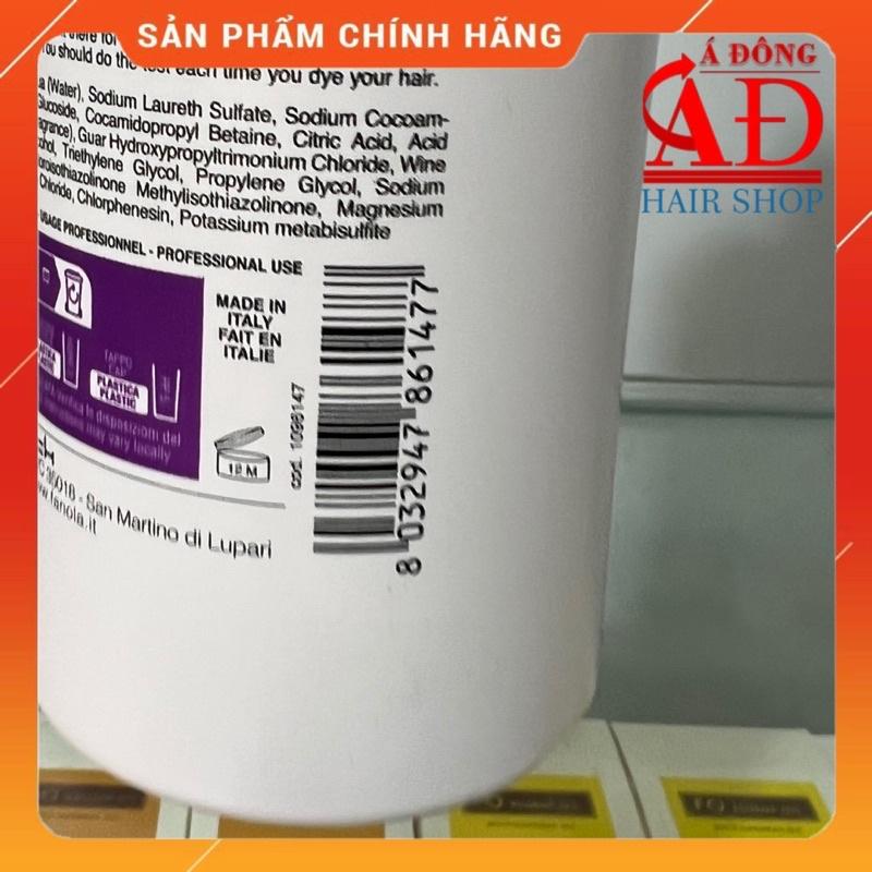 [VAT] DẦU GỘI FANOLA NOYELLOW KHỬ VÀNG CHO TÓC TRẮNG BẠCH KIM SILVER MẪU MỚI 350ml/1000ml