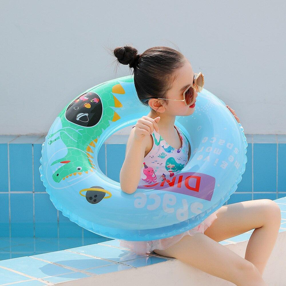 Khủng long dễ thương Bé bơm hơi Vòng bơi Vòng tròn Hồ bơi Nổi Phim hoạt hình Vòng bơi Bể bơi Tiệc nước Đồ chơi