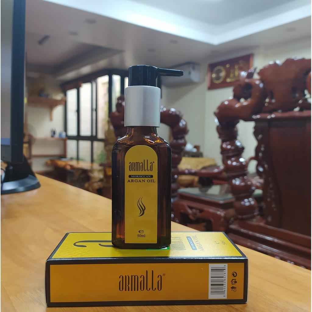 TINH DẦU ARMALLA ARGAN OIL DƯỠNG BÓNG PHỤC HỒI, TÁI TẠO TÓC CHUYÊN SÂU 50ML - HÀNG CHÍNH HÃNG