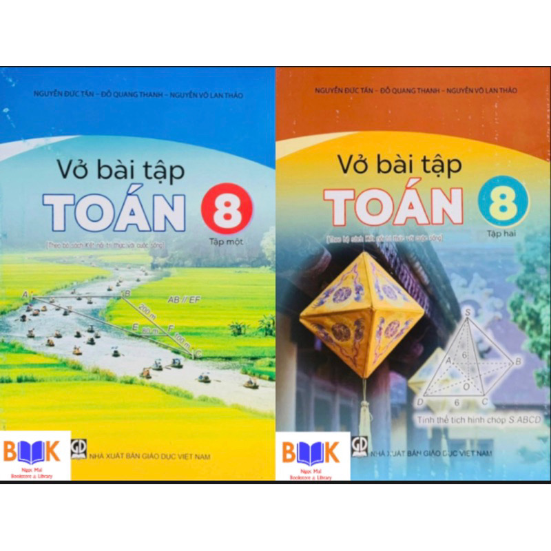 Sách - (Combo) Vở Bài Tập Toán 8 (Kết Nối Tri Thức)