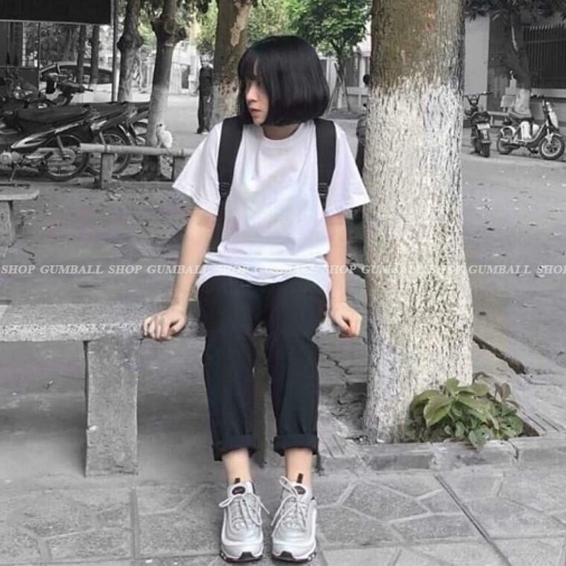 Quần học sinh baggy kaki nam nữ , quần vải kaki unisex freesize dưới 1m55 chất vải dày dặn thoải mái