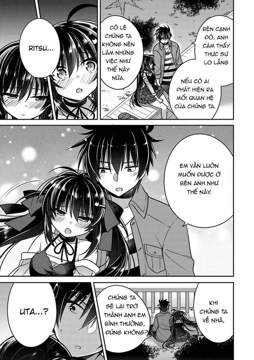 siscon ani to brocon imouto ga shoujiki ni nattara chapter 7.1 7