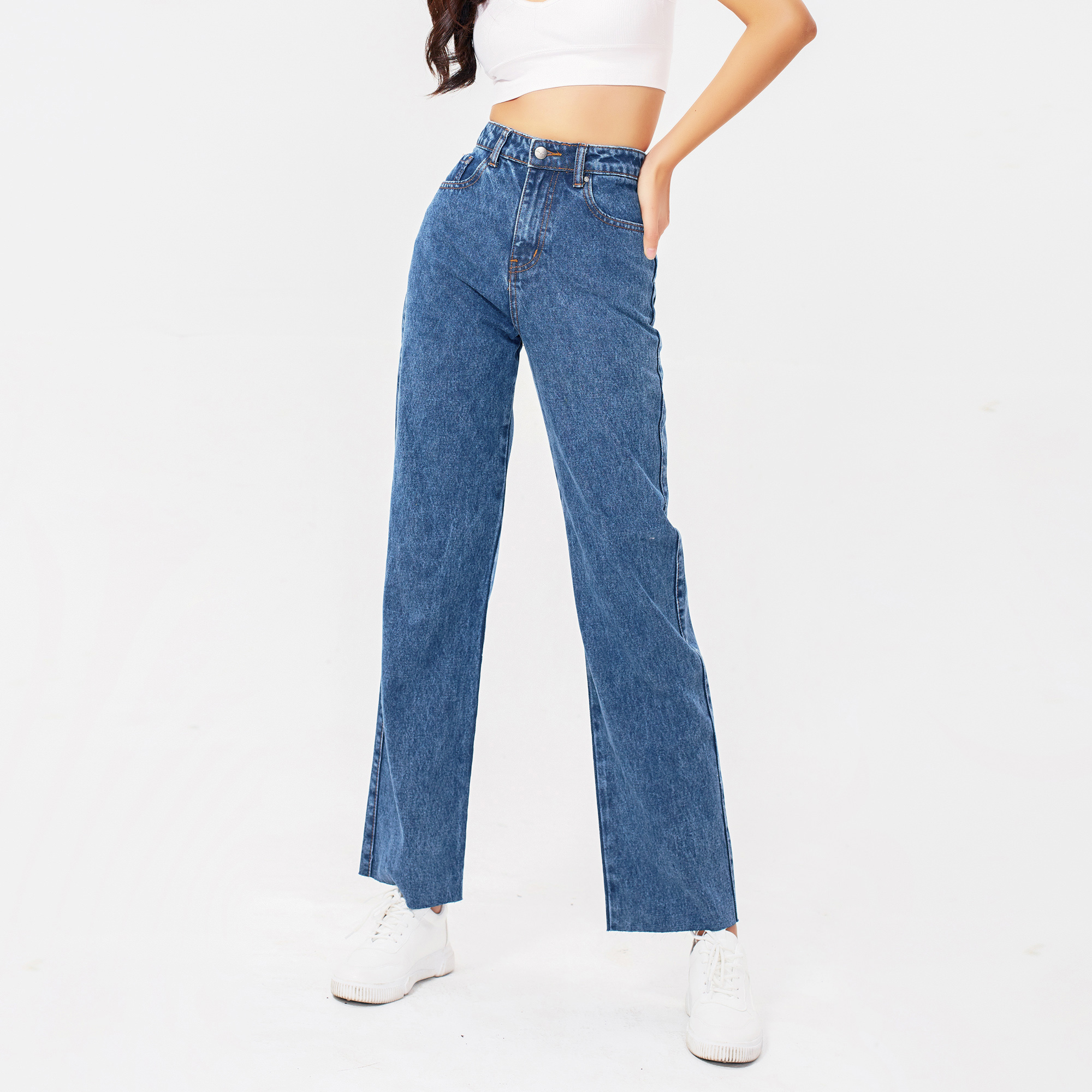Quần Ống Rộng Sapphire Blue Aaa Jeans - 29