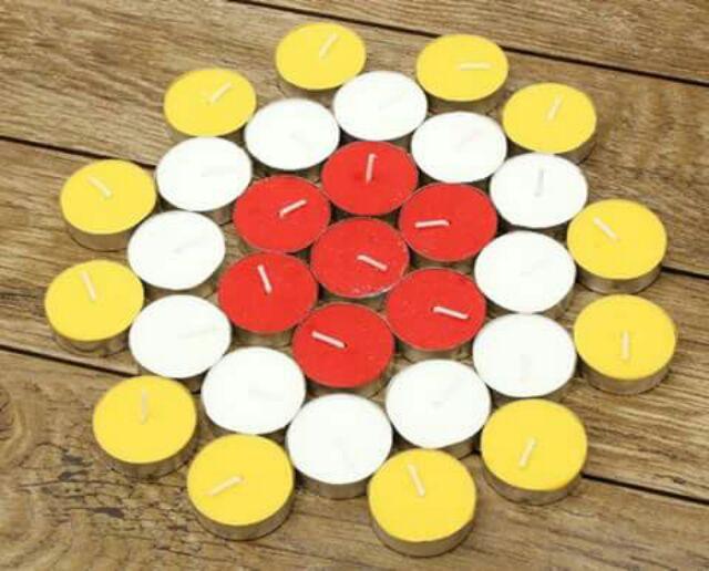 NẾN TEALIGHT KHÔNG MÙI, KHÔNG KHÓI, KHÔNG ĐỘC