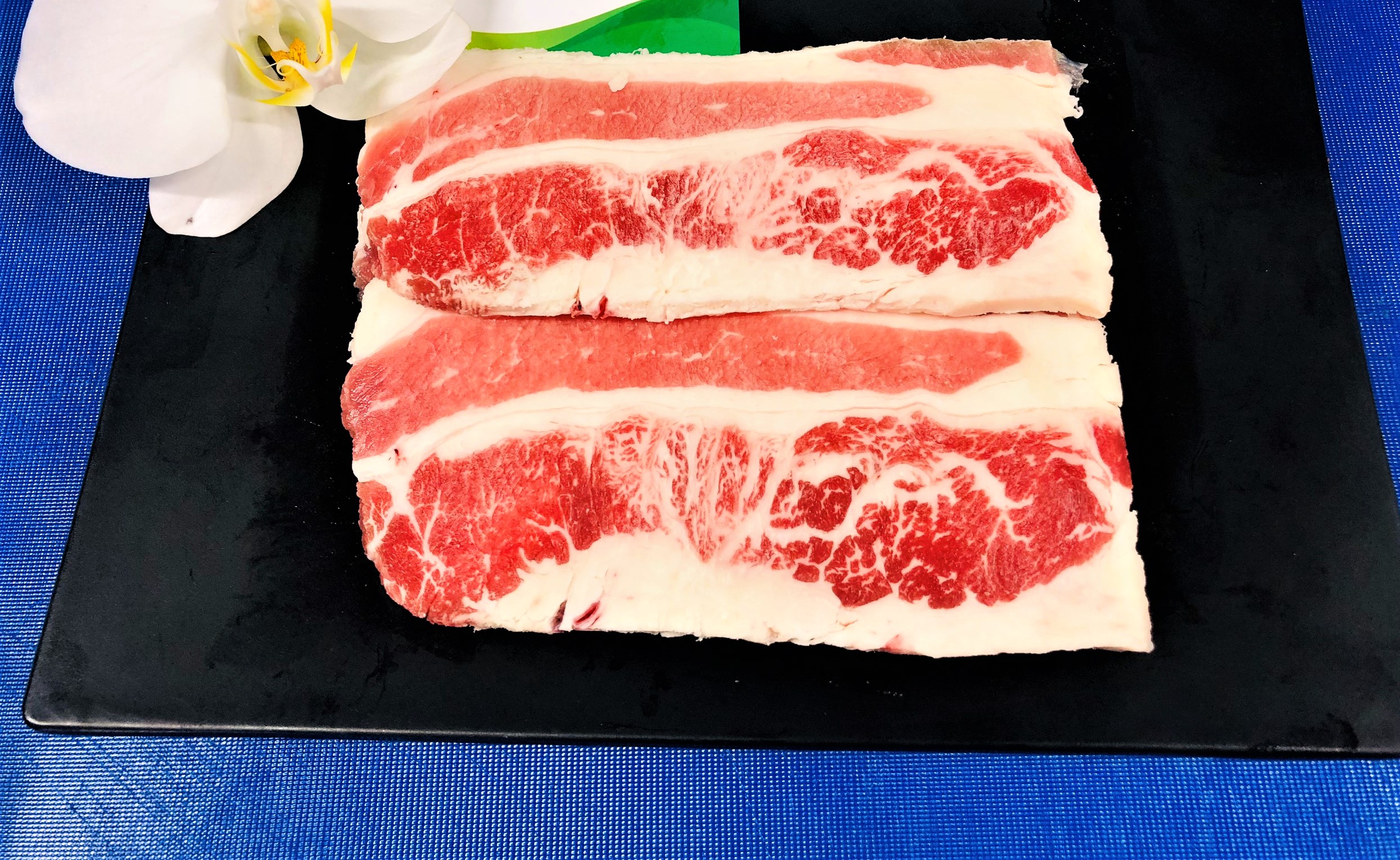 Ba Chỉ Bò Mỹ Thái Lát Lẩu - Nướng Khay 500g