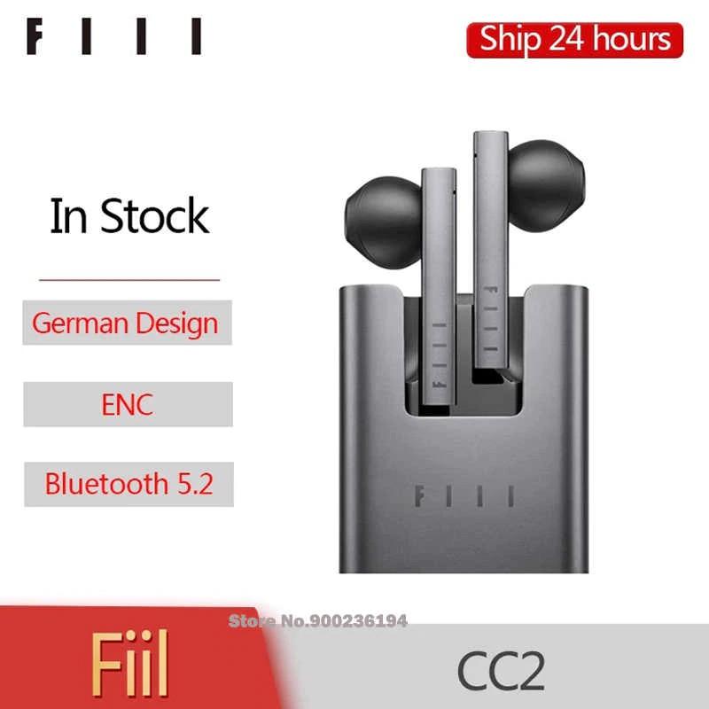 Tai nghe True Wireless FIIL CC2 - Hàng Chính Hãng | Bluetooth 5.2, Cảm ứng tiệm cận, earbud dễ đeo, thoải mái, Đàm thoại rõ ràng