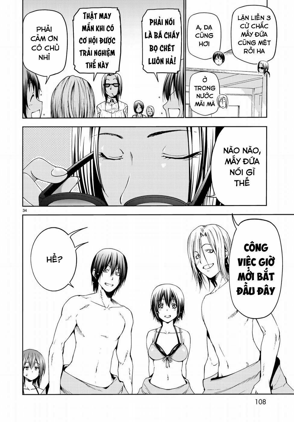 cô gái thích lặn - grand blue chapter 51 32