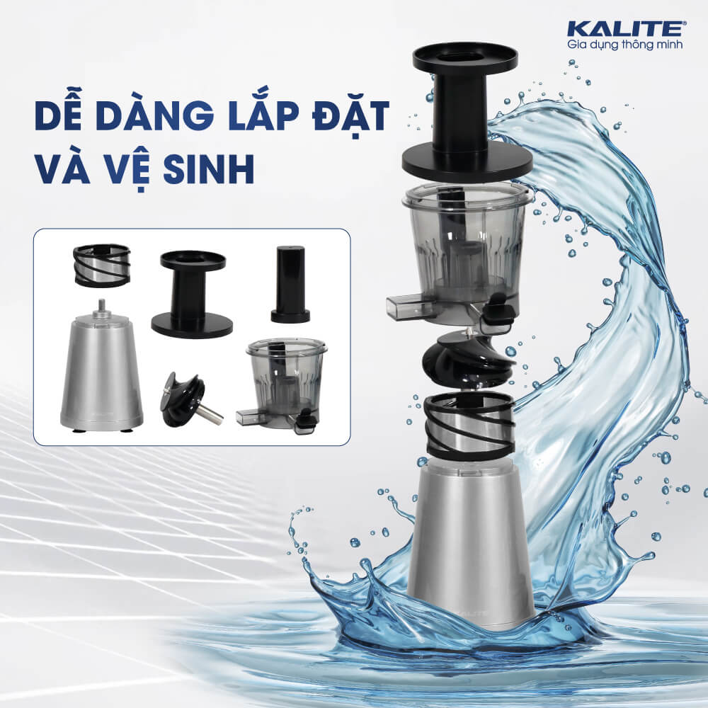 Máy ép chậm Kalite KSJ4411. Hàng chính hãng