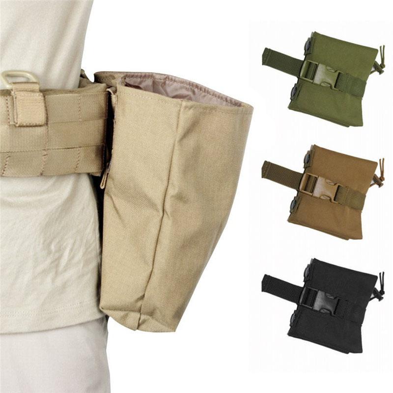 Tạp chí có thể gập lại túi edc mag mag drop pouch airsoft súng đạn phụ kiện túi molle molle eo