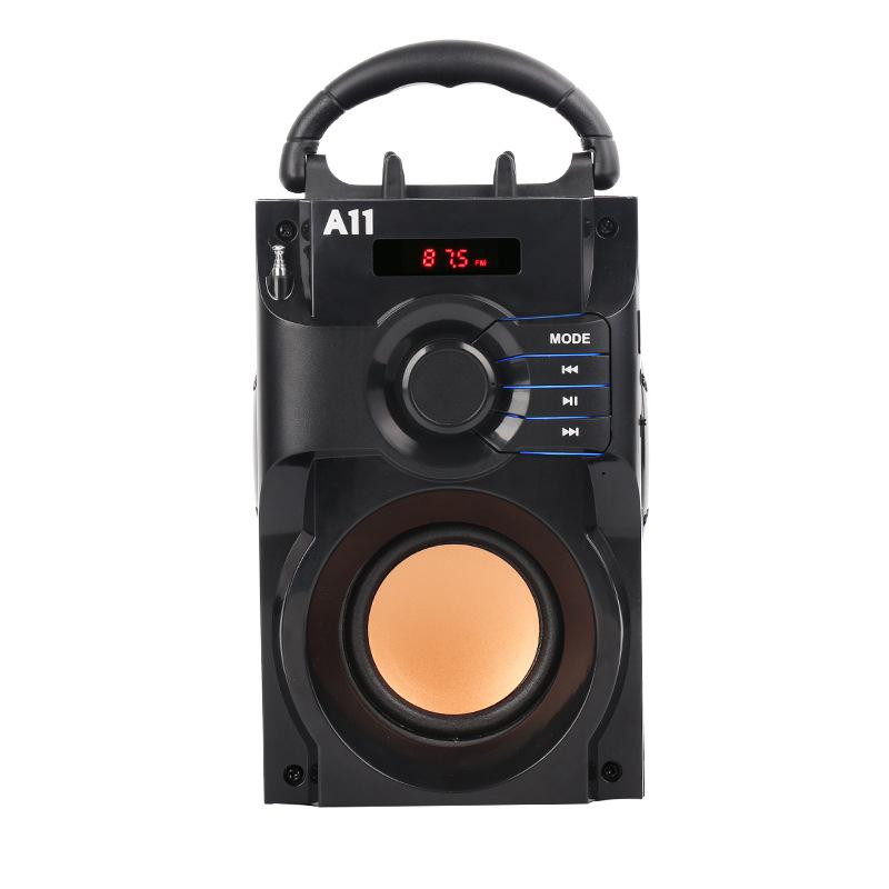 Loa bluetooth di động không dây stereo loa bass subwofer hỗ trợ FM radio aux tf usb với âm thanh điều khiển từ xa Color: Yellow