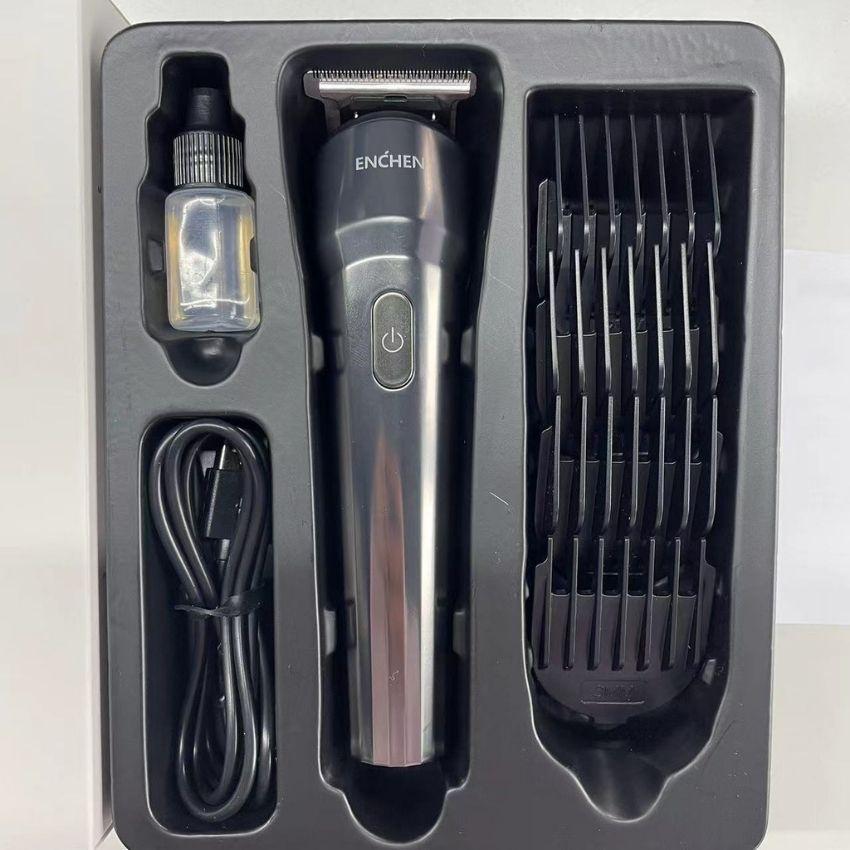 Tông đơ cắt tóc Xiaomi Enchen Beardo cho salon tặng kèm 4 cữ cắt, pin bền, chống nước IPX7