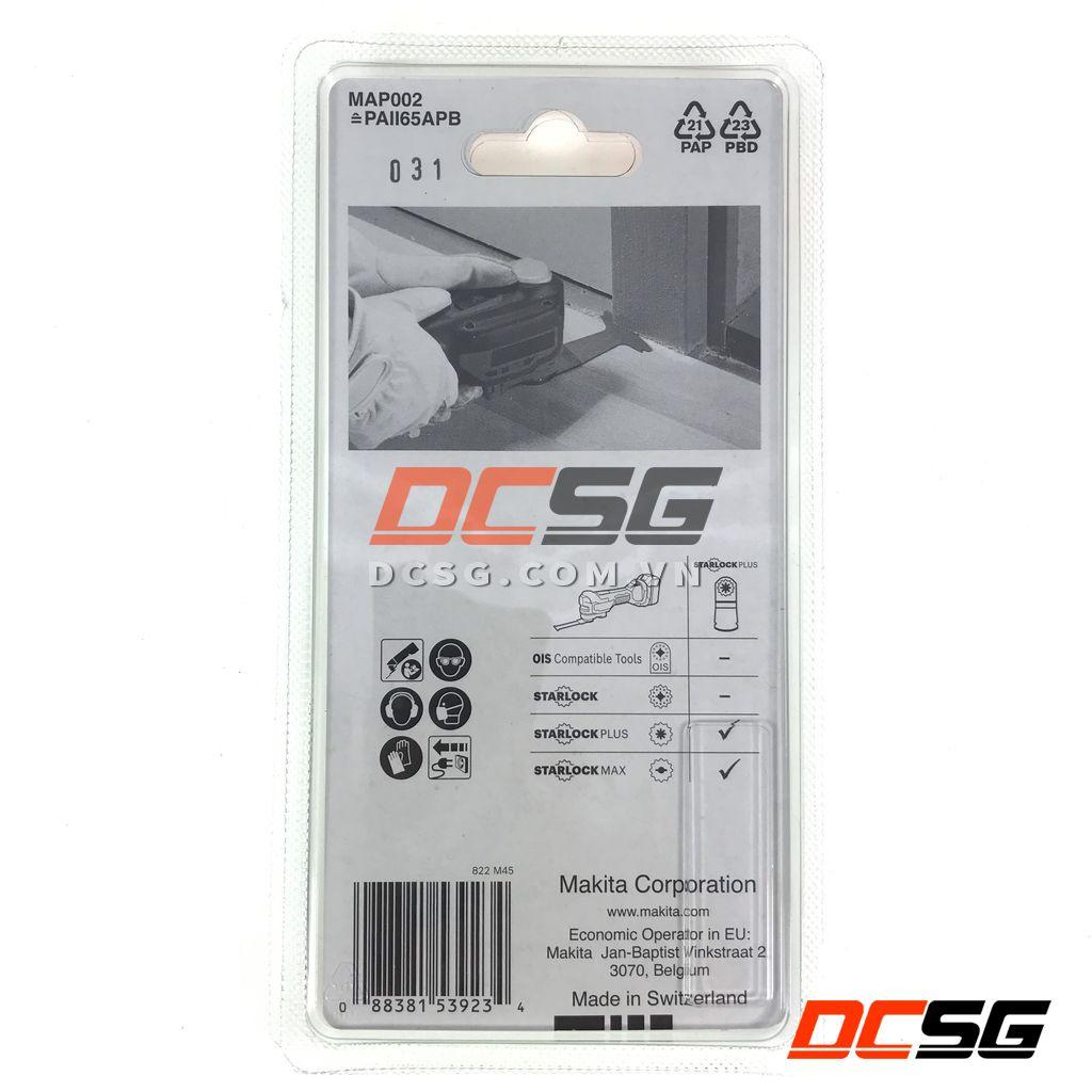 Lưỡi cắt rung cho gỗ và kim loại Starlock Plus 65mm/MAP002 Makita B-66335 | DCSG