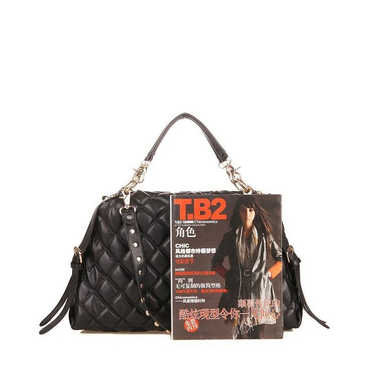 Túi Xách Họa Tiết Caro Nổi Big Size CDTX15