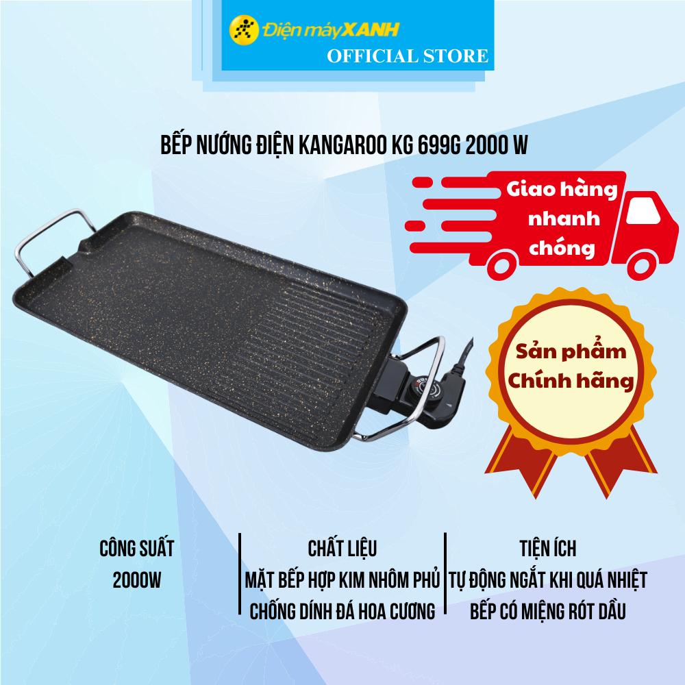 Bếp nướng điện Kangaroo KG 699G 2000 W - Hàng Chính Hãng