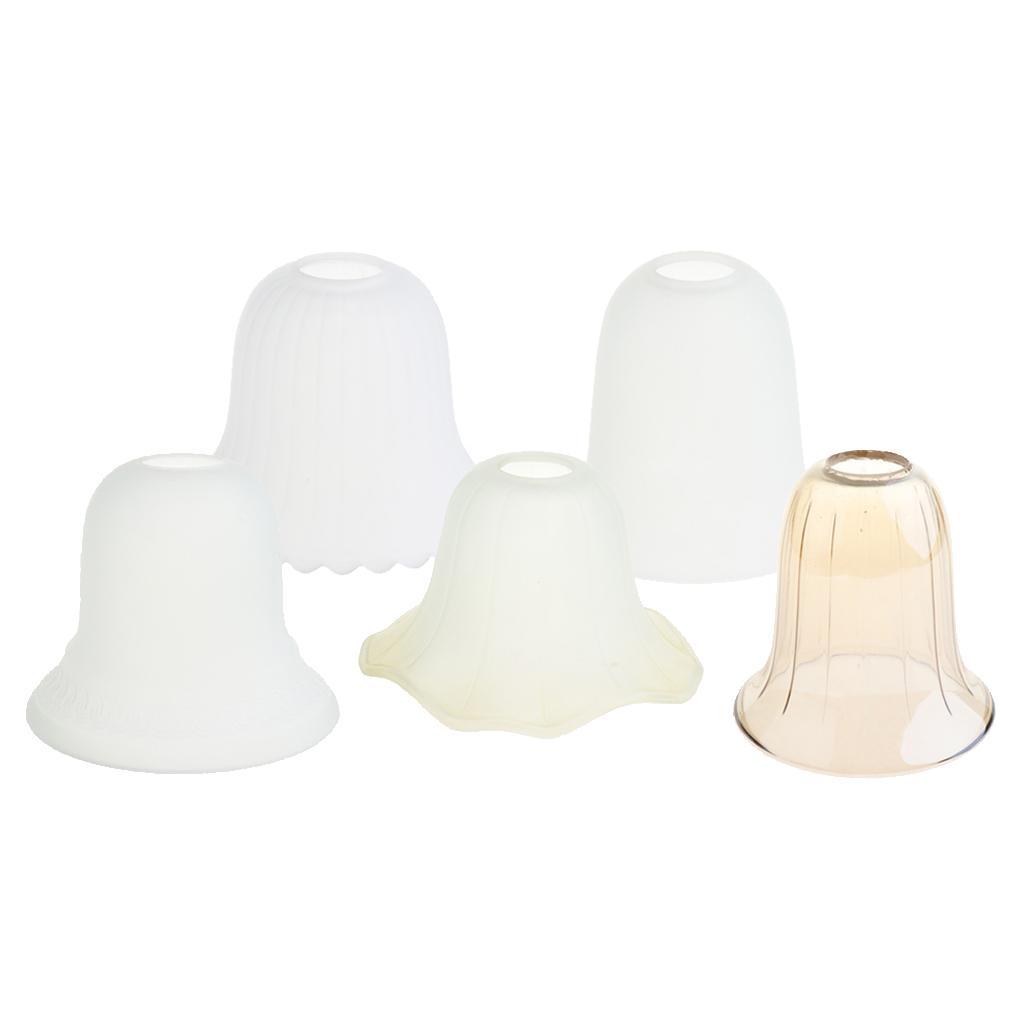 E14 Replacement Glass Ceiling Fan Light Chandelier Wall Sconce Lamp Shades Cover