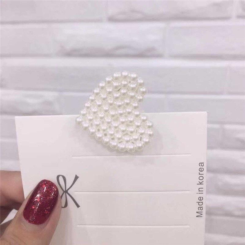 ️ Kẹp Tóc Đính Hạt Nhỏ Phong Cách Hàn Quốc Cho Nữ KT03