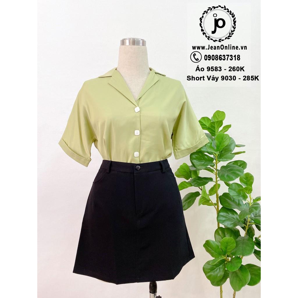 Sơ Mi Tay Ngắn Cổ Vest