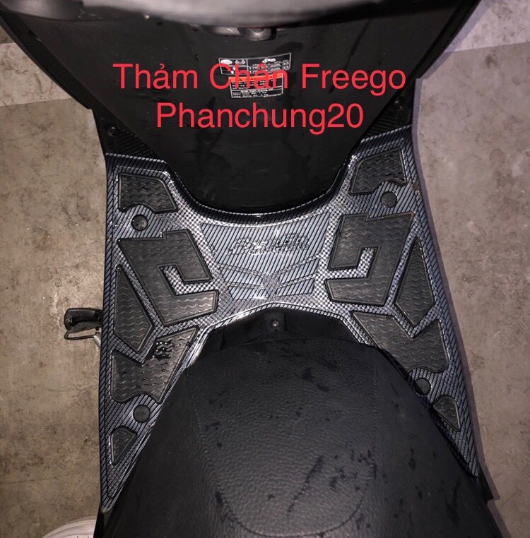 THẢM ĐỂ CHÂN DÙNG CHO ĐỜI XE FREEGO / FREEGO S CROM/ CACBON
