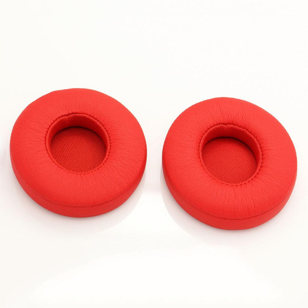 Premium Earpads Ear Tips Cushion Replacement Repair For Beats Solo Wireless 2.0 Headphone Orange