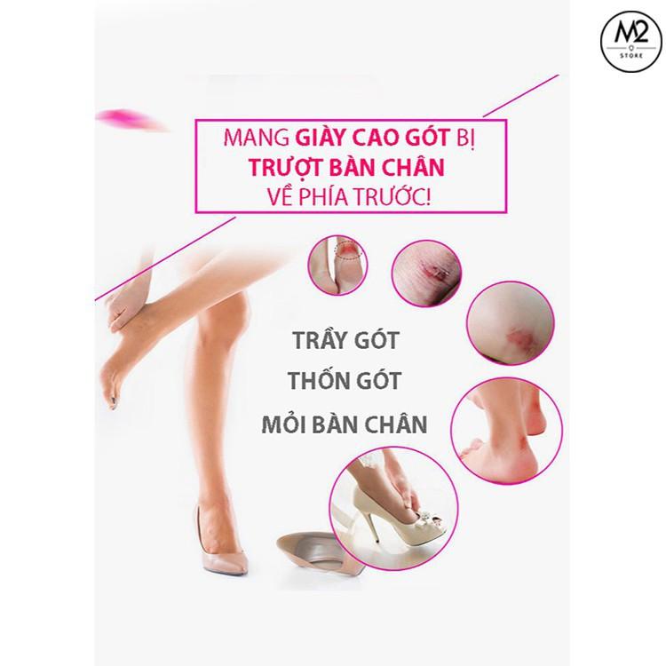 Lót giày chữ T Chống Rộng, chống rớt gót cao cấp, bảo vệ chân khi mang giày