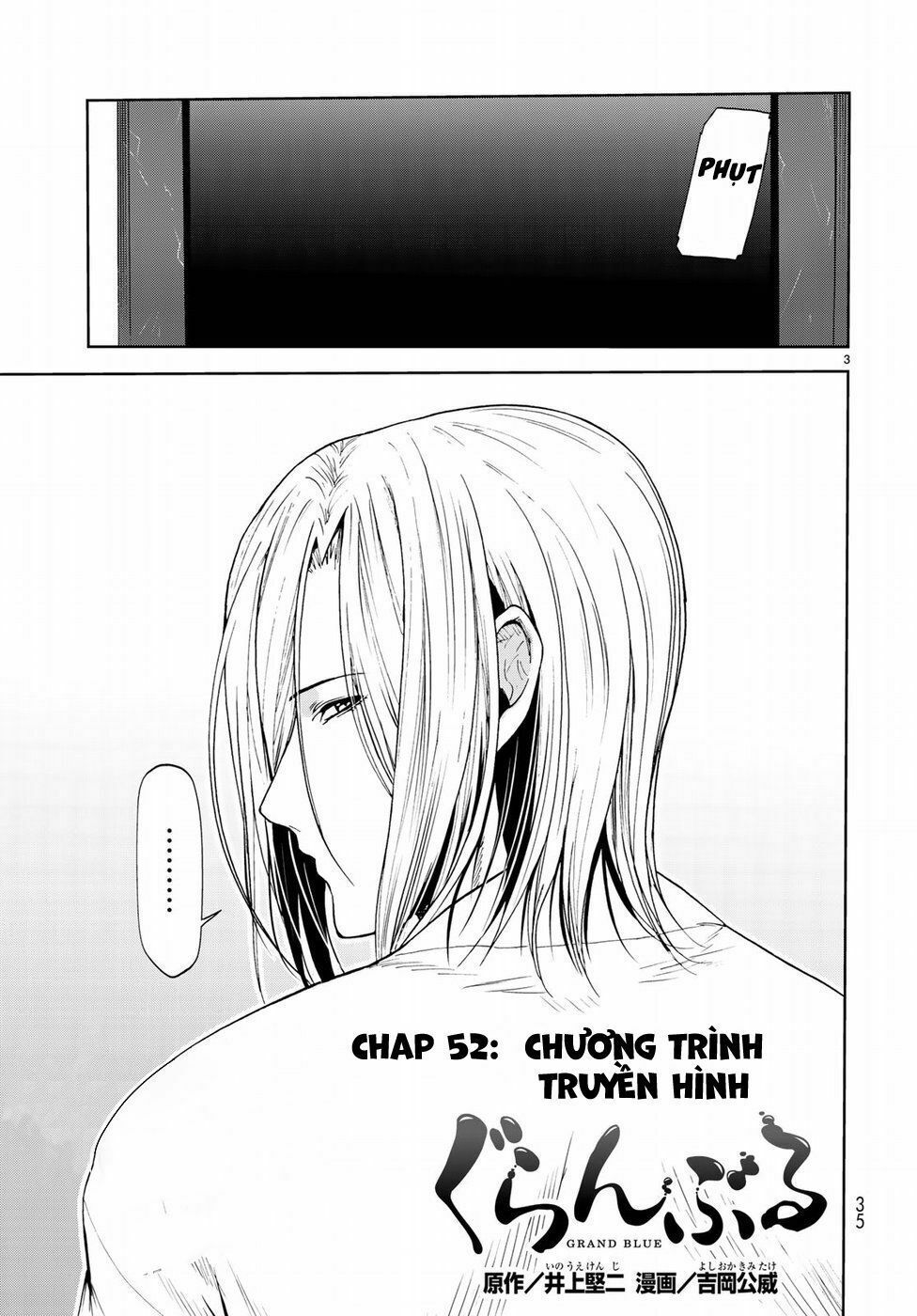 cô gái thích lặn - grand blue chapter 52 3