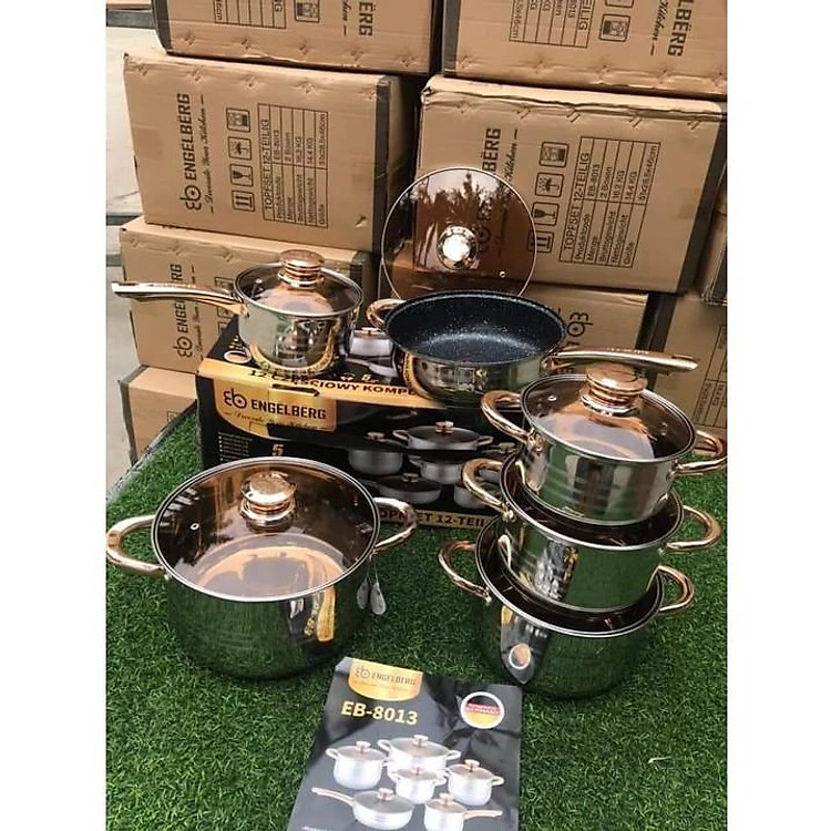 BỘ NỒI 6 MÓN VUNG KÍNH  5 ĐÁY