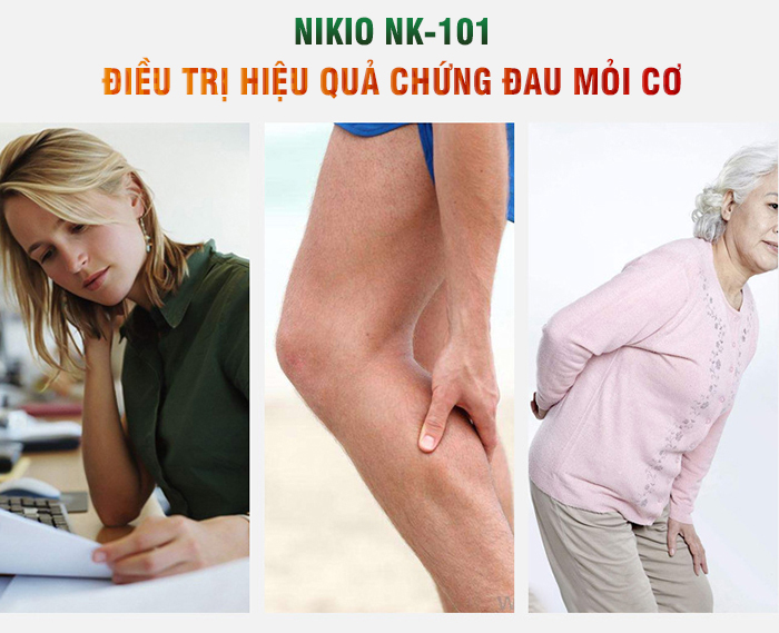 Máy Massage Xung Điện Trị Liệu Nikio NK-101 - Matxa Toàn Thân Với 8 Miếng Dán, 8 Chế Độ, 19 Cường Độ Matxa Tùy Chỉnh - Hỗ Trợ Giảm Đau Nhức, Căng Mỏi Cơ Bắp - Pin Sạc Tiện Lợi